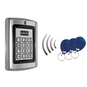 Замок со считывателем карт/брелоков 12В IP44 Photo 1