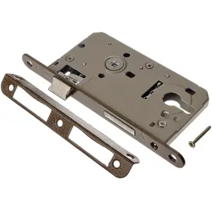 Door lock Jania 72/50 mm for cylinder with lever - Z081, MP ZW 72Y5 J