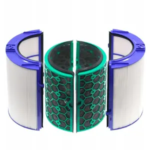 Replacement HEPA H13 and Activated Carbon Filter Set for Dyson HP04/HP05/TP04/TP05/DP04 by JETtools