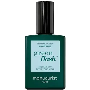 Nail lacquer ANNY Light Blue 15 ml — Green Flash LED Gel nail polish
