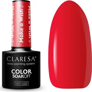 Hibrīda topklājums Activeshop CLARESA Make a wish 2 – 5 g, virsklājs hibrīd/gel lakām