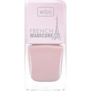 Nail polish Wibo French Manicure 8.5 ml, sheer pink manicure lacquer