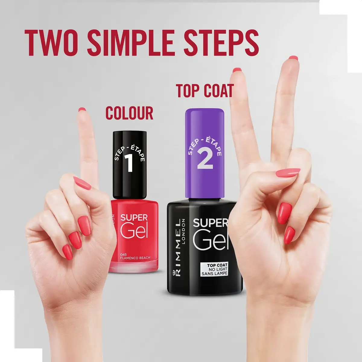 Rimmel Super Gel 001 Top Coat, 12 ml Photo 2