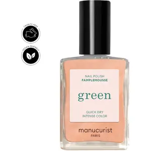 Лак для ногтей MANUCURIST Green Pamplemousse 15 мл — оттенок розовый грейпфрут, профессиональный лак