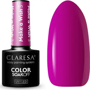 Hibrīda nagu laka Activeshop CLARESA Make a wish 3 – 5 g, hibrīda želejlaka