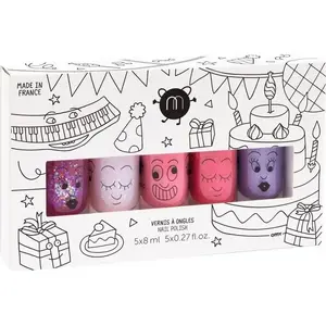 Nailmatic Kids Party nagu laku komplekts — Nailmatic — 5 x 8 ml (Sheepy, Polly, Cookie, Kitty, Piglou)