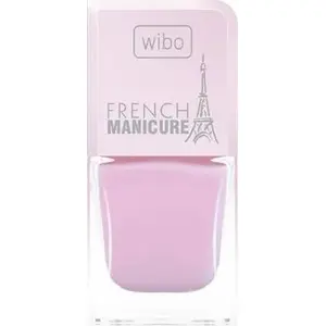 Nail Polish Wibo French Manicure 8.5 ml — sheer white/pink manicure lacquer