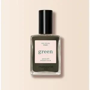 Nail polish Khaki 15 ml — No name MANUCURIST_Green lakier do paznokci