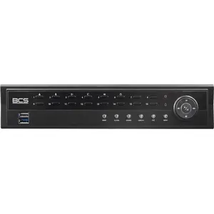 Сетевой видеорегистратор BCS BCS-U-NVR1602-A-4K-8P(6TB) 16 каналов, поддержка 12 Мп, 6 ТБ HDD