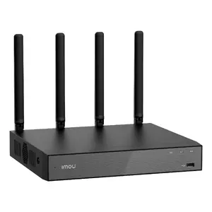 Сетевой видеорегистратор IMOU N118W Black — 18 каналов, 4 одновременных воспроизведения, макс. 3840×2160, Dual‑band Wi‑Fi, SATA до 16 ТБ