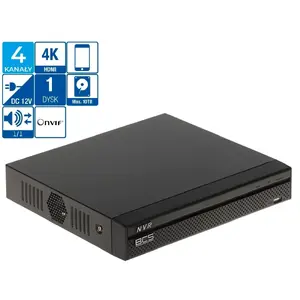 Сетевой видеорегистратор BCS BCS-L-NVR0401-4KE-4P(2L) 4-канальный IP NVR с PoE
