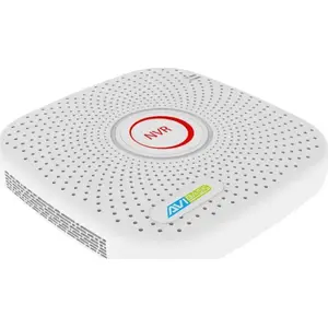 IP recorder AVIZIO AVB-IPR204P — 4-channel NVR with 4 PoE ports and 2-bay HDD support