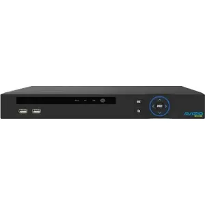 IP Video Recorder AVIZIO AVB-IPR208P — 9-channel NVR with 8 PoE ports and dual HDD bays
