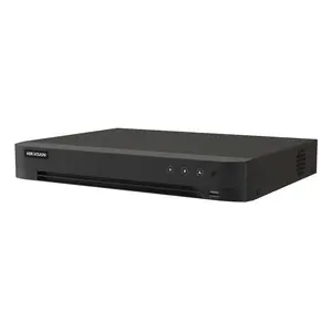Видеорегистратор Hikvision 8 каналов 5 МП AcuSense H.265 1U, 8 видеовходов, до 3840×2160, 12 ТБ HDD, Gigabit Ethernet, 12 В