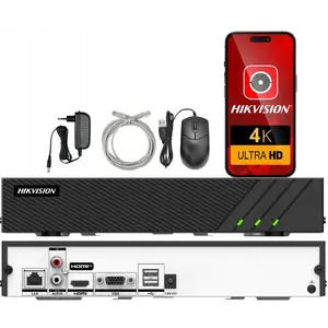 Tīkla videoierakstītājs Hikvision DS-7608NI-Q1 E PL — 8 kanālu IP NVR