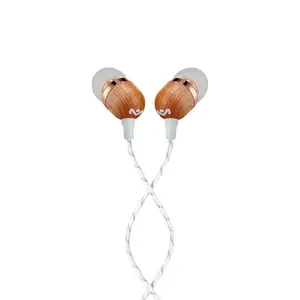 Austiņas House of Marley Smile Jamaica — vadu in-ear, kabelis 1.3 m, balts
