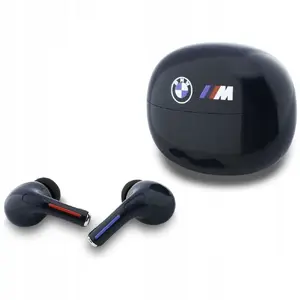 Bezvadu iekšausu Bluetooth TWS austiņas BMW modelis BMW945 ar drukātu logotipu, tumši zils
