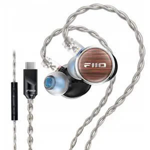 Planar IEM FiiO FP3 TC in Black Walnut with USB-C DAC — in-ear planar magnetic earphones