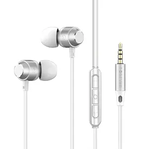 Ausu austiņas ar mikrofonu Joyroom EP-01 baltas