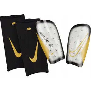 Щитки NIKE Mercurial Lite DN3611-101 — легкая защита для голени, молодежный/стандартный размер