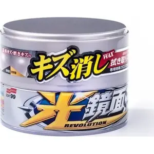 Car wax SOFT99 New Scratch Clear Wax Light for light and metallic paints 200g