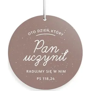 Ароматическая подвеска Szaron «To będzie dzień dobry» — подвесной освежитель воздуха, MPN 463685