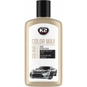 Carnauba-based Colorizing Protective Wax K2 Color Max 250 White 250 ml