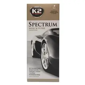 Šķidrais sintētiskais vasks K2 SPECTRUM G020 – automašīnu šķidrais vasks, sintētiska formula, pudele