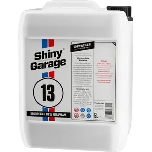 Quick Detailer with Wax Shiny Garage Morning Dew 5L — car surface cleaner and shine enhancer