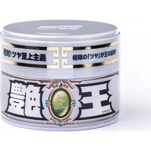 Auto vasks SOFT99 King of Gloss Light 300 g — universāls pastveida vasks krāsai