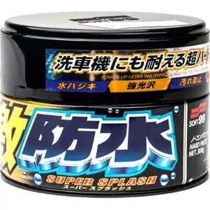 Car Care Sealant SOFT99 Water Black Super Splash Dark 200 g – universal for dark paints