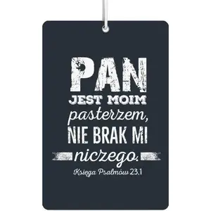 Арома‑подвеска Szaron — «Pan jest moim pasterzem» для дома и авто