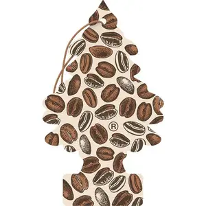 Karājams gaisa atsvaidzinātājs WunderBaum Café — brūns, 1 gab., karājamais auto/mājas atsvaidzinātājs