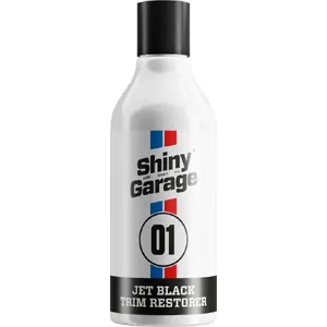 Exterior Trim Restorer Gel Shiny Garage Jet-Black 250 ml — for plastic and trim restoration