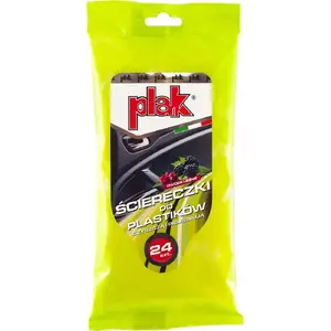 Cleaning Wipes for Plastics Atas 24 pcs — Forest Fruits Scent, Universal Use