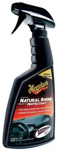 Protectant spray Meguiar’s Natural Shine Protectant G4116EU — surface cleaner and UV protectant for vinyl, rubber, plastic