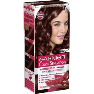 Hair Color Cream GARNIER Color Sensation 4.15 Icy Chestnut permanent hair dye 50–100 ml