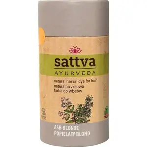 Травяная краска для волос Sattva Ash Blonde 150 г — натуральная растительная краска