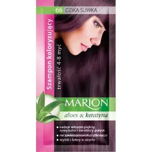 Coloring Shampoo MARION 40 ml, shade 66 Wild Plum, lasts 4–8 washes