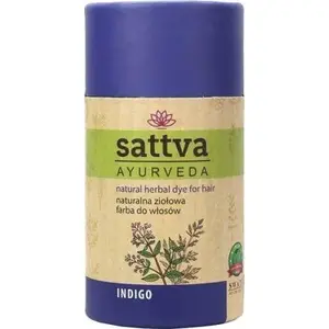 Растительная краска для волос Sattva Индиго 150 г — натуральный травяной краситель