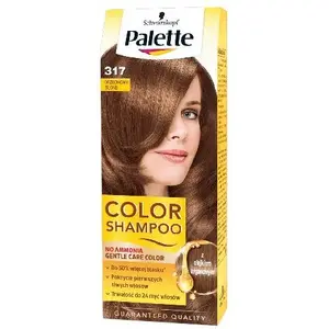 Palette Color Shampoo tonis 317 Riekstu blonds — krāsu tonējošs šampūns