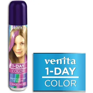 Спрей-краска Venita 1-day 13 «magiczny róż» — временное покрытие для волос, на один день
