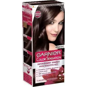 Hair Color Cream GARNIER Color Sensation 4.0 Deep Brown (permanent hair dye)