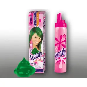 Крем-краска для волос Venita Trendy Color 75 мл — оттенок 37 Изумруд/Зелёный