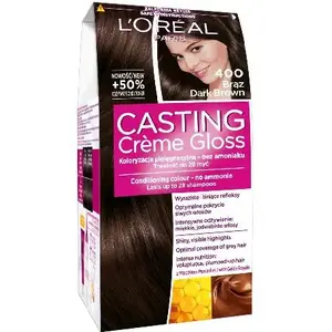 Hair color cream Casting Casting Creme Gloss shade 400 Brown