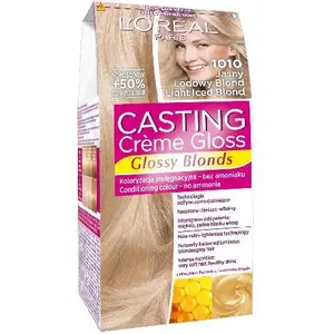 Casting Casting Creme Gloss hair color 1010 Light Icy Blonde (temporary demi-permanent cream color)