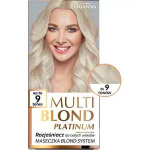 Пудра-обесцвечиватель Joanna Multi Blond Platinium для полного осветления до 9 тонов