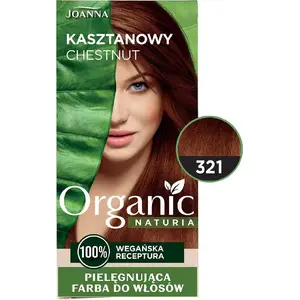 Краска для волос JOANNA PROFESSIONAL Joanna Naturia 321 Каштановый — питательная стойкая краска
