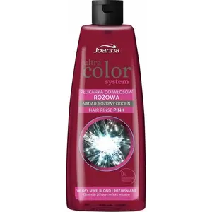 Ополаскиватель для волос Joanna Ultra Color System розовый 150 мл — оттеночный бальзам