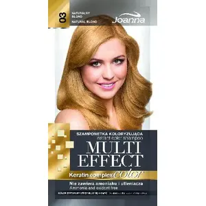 Крем‑краска для волос Joanna Color Keratin Complex Multi Effect 03 Натуральный блонд 35 г